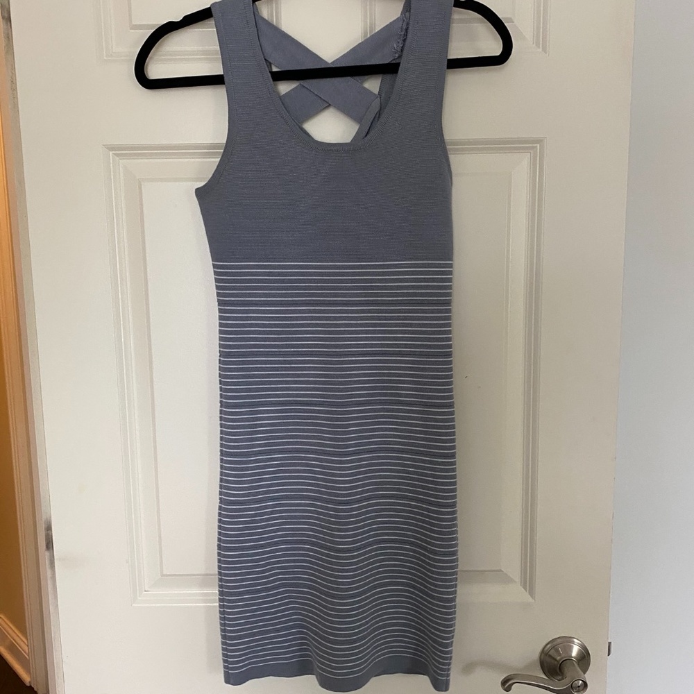 Xhilaration Gray Bodcon Knit Dress